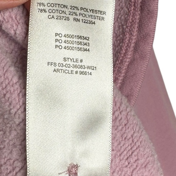 Aritzia | TNA Cozyfleece Boyfriend Button Up in Soft Orchid Small - Picture 4 of 7